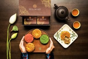 Moon cakes are a sweet specialty found throughout Viet Nam in Mid-Autumn